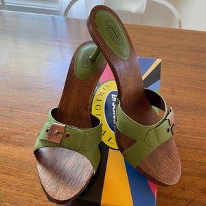 Dr Scholl’s Link Green Sandals 8 M